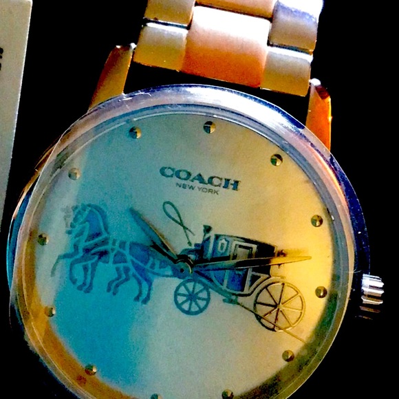 COACH WATCH BRAND NEW IN BOX two tone - Picture 4 of 9